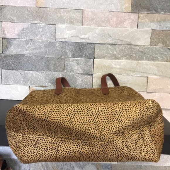 MADEWELL Genuine Calf Hair Med.Transport Tote(3) - Picture 11 of 13